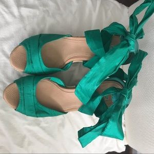 Ugg Espadrille Wedges size 8